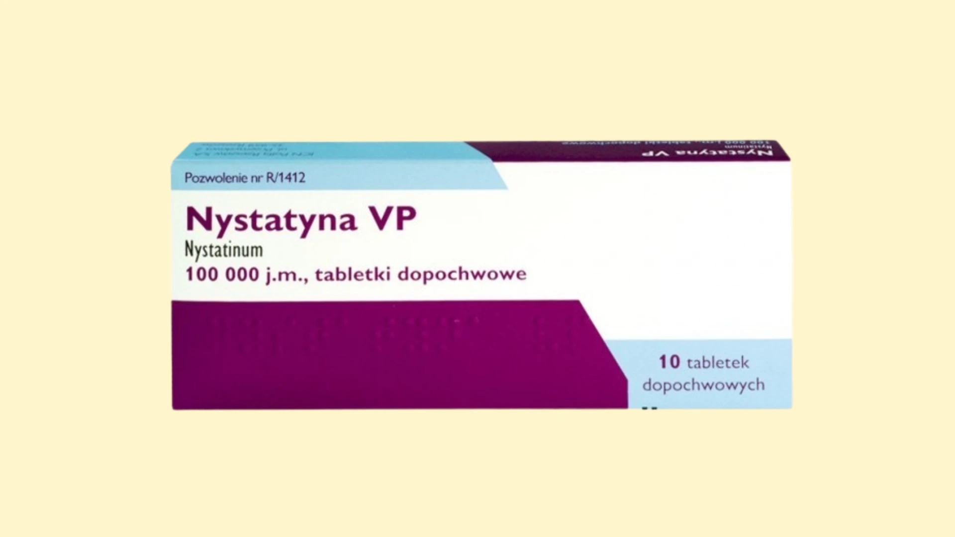 Nystatyna VP – informacje o leku  dawkowanie oraz przeciwwskazania