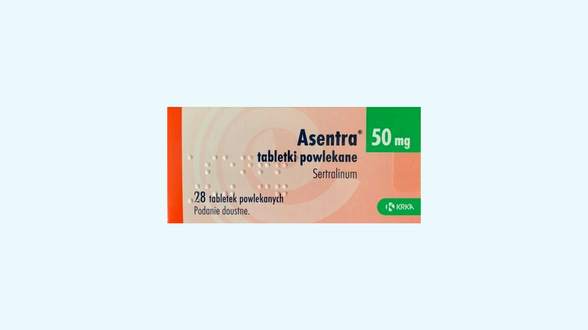 Asentra – inhibitor wychwytu serotoniny stosowany w leczeniu depresji