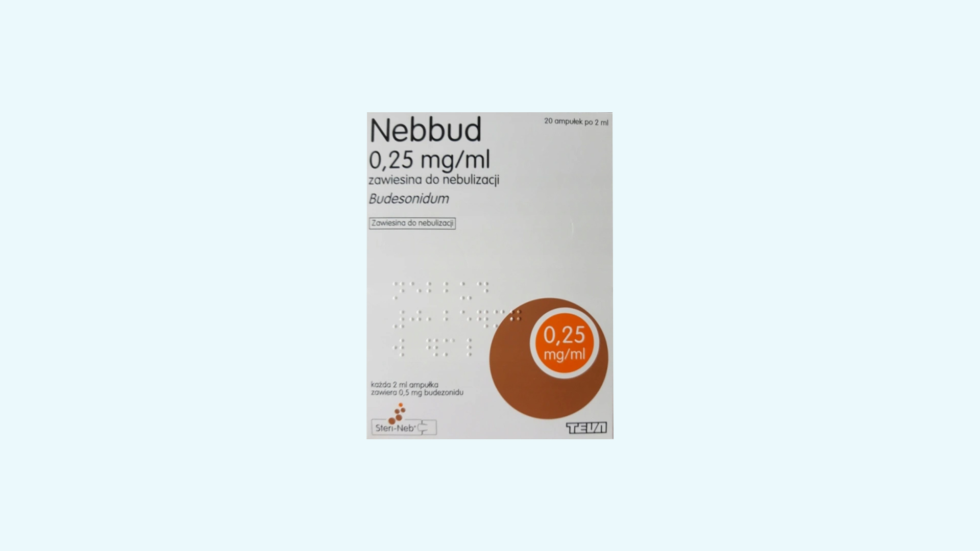 Nebbud – informacje o leku  dawkowanie oraz przeciwwskazania
