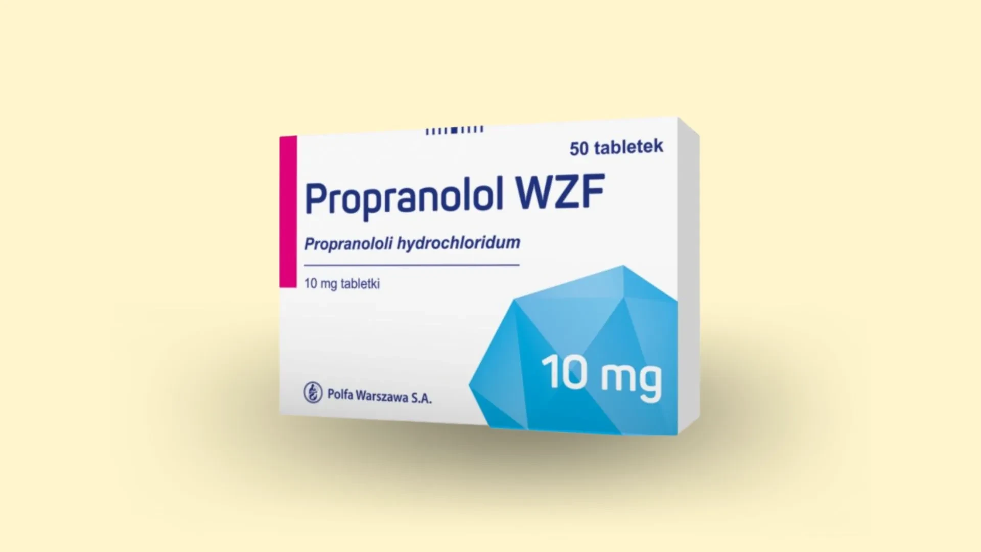 Propranolol WZF   Recepta online   e Recepta z konsultacją | cena  dawkowanie  przeciwwskazania