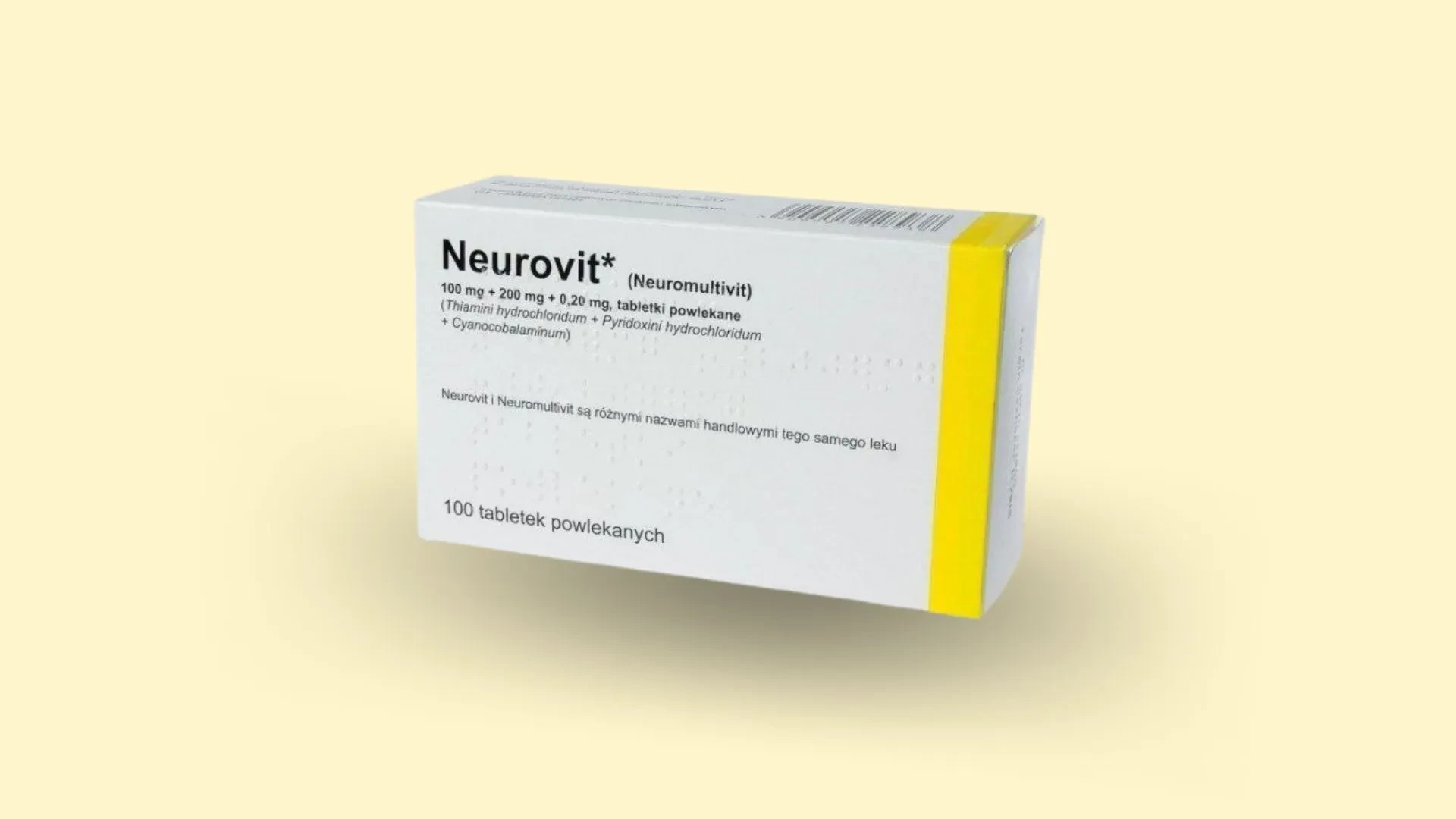 Neurovit - Recepta online - e-Recepta z konsultacją | cena, dawkowanie, przeciwwskazania