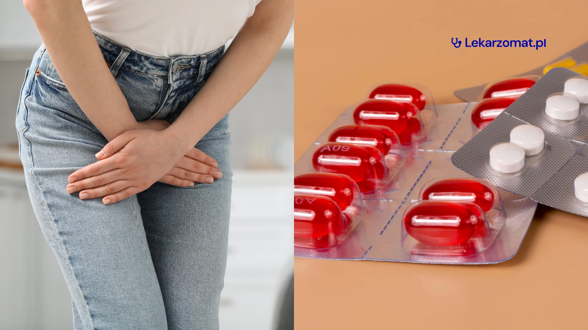 Leki na zapalenie pęcherza   co działa bez recepty  a co na receptę?