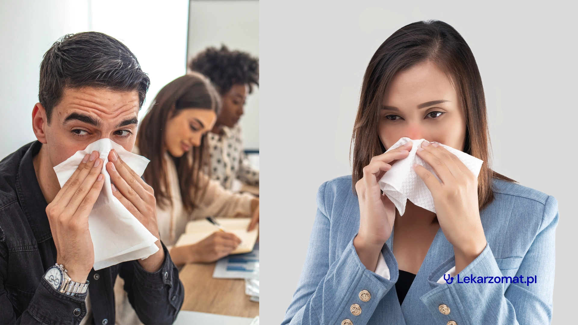 Chorzy  ale w pracy  Polacy ignorują objawy infekcji  Ty tego nie rób!