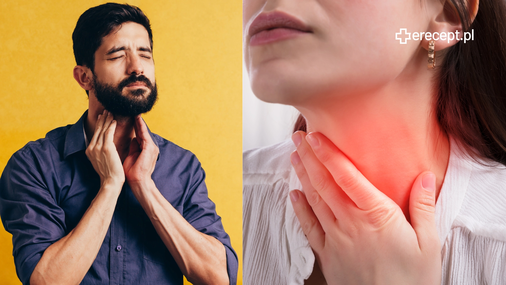 Ból gardła   choroby  przyczyny  objawy  leczenie